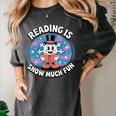 Reading Is Snow Much Fun Snowflake Book Lovers Winter Theme Premium Tri-Blend Women's Comfort Colors T-Shirt Pepper Reading Is Snow Much Fun Snowflake Book Lovers Winter Theme Premium Tri-Blend Women's Comfort Colors T-Shirt Pepper