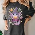 ReadsALOTL Cute Axolotl Book Lover Women's Comfort Colors T-Shirt Pepper ReadsALOTL Cute Axolotl Book Lover Women's Comfort Colors T-Shirt Pepper