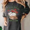 All I Really Need Are Books And Cats Book Lover Tee Women's Comfort Colors T-Shirt Pepper