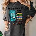 Respect Elders Cellphone Pushing Books In a Wheelchair Women's Comfort Colors T-Shirt Pepper