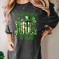 Retro Book Lucky Reading Teacher St Patrick's Day -Adults Small Cotton Blend Polyester Blend Short Sleeve Women's Comfort Colors T-Shirt Pepper Retro Book Lucky Reading Teacher St Patrick's Day -Adults Small Cotton Blend Polyester Blend Short Sleeve Women's Comfort Colors T-Shirt Pepper