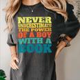 Retro Never Underestimate The Power Of a Boy With a Book Women's Comfort Colors T-Shirt Pepper Retro Never Underestimate The Power Of a Boy With a Book Women's Comfort Colors T-Shirt Pepper