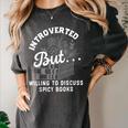 Romance Reader Spicy Book Merch Book Lovers Bookish Women Women's Comfort Colors T-Shirt Pepper Romance Reader Spicy Book Merch Book Lovers Bookish Women Women's Comfort Colors T-Shirt Pepper