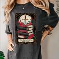Romantasy Book Club Tarot Card Women's Comfort Colors T-Shirt Pepper Romantasy Book Club Tarot Card Women's Comfort Colors T-Shirt Pepper
