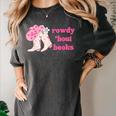 Rowdy 'Bout Books Cowboy Lovers Women's Comfort Colors T-Shirt Pepper