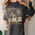 Salem Book Club Witches Witchy Witch Spooky Season Halloween Women's Comfort Colors T-Shirt Pepper Salem Book Club Witches Witchy Witch Spooky Season Halloween Women's Comfort Colors T-Shirt Pepper