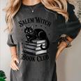 Salem Witch Book Club Bookish Halloween Cat Women Women's Comfort Colors T-Shirt Pepper Salem Witch Book Club Bookish Halloween Cat Women Women's Comfort Colors T-Shirt Pepper