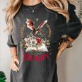 Santa's Favorite Book Dragon Christmas Magic Women's Comfort Colors T-Shirt Pepper Santa's Favorite Book Dragon Christmas Magic Women's Comfort Colors T-Shirt Pepper