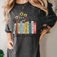 School Psychologist Book Psychology Teacher Appreciation Women's Comfort Colors T-Shirt Pepper