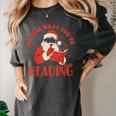 He Sees What You'Ve Been Reading Santa Book Women's Comfort Colors T-Shirt Pepper He Sees What You'Ve Been Reading Santa Book Women's Comfort Colors T-Shirt Pepper