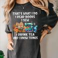 Sewing Reading Books Drinking Tea Sew Sewist Women's Comfort Colors T-Shirt Pepper Sewing Reading Books Drinking Tea Sew Sewist Women's Comfort Colors T-Shirt Pepper