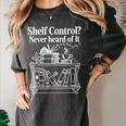 Shelf Control Never Heard Of It Book Lover Reading Women's Comfort Colors T-Shirt Pepper Shelf Control Never Heard Of It Book Lover Reading Women's Comfort Colors T-Shirt Pepper