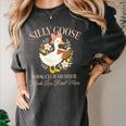 Silly Goose Book Club Member Reading Lover Women's Comfort Colors T-Shirt Pepper Silly Goose Book Club Member Reading Lover Women's Comfort Colors T-Shirt Pepper