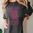 Silly Goose Book Club Women's Comfort Colors T-Shirt Pepper