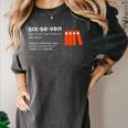Six Seven Meme Reading Book Lover 6-7 67 Definition Women's Comfort Colors T-Shirt Pepper Six Seven Meme Reading Book Lover 6-7 67 Definition Women's Comfort Colors T-Shirt Pepper