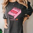 Slow Burn Book Club Women's Comfort Colors T-Shirt Pepper Slow Burn Book Club Women's Comfort Colors T-Shirt Pepper