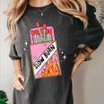 Slow Burn Book Trope Worth The Wait Love Takes Time Women's Comfort Colors T-Shirt Pepper