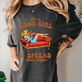 Smut Reader Be A Good Girl & Spread Those Pages Spicy Book Women's Comfort Colors T-Shirt Pepper