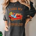 Smutty Book Lover I Like My Fictional Men Spicy Book Women's Comfort Colors T-Shirt Pepper Smutty Book Lover I Like My Fictional Men Spicy Book Women's Comfort Colors T-Shirt Pepper