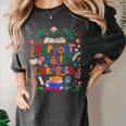 Support Public Libraries Book Nerd Outfit For Book Lovers Women's Comfort Colors T-Shirt Pepper