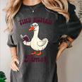 Teacher Silly Goose Reading Book Teaching Tiny Human Tamer Women's Comfort Colors T-Shirt Pepper Teacher Silly Goose Reading Book Teaching Tiny Human Tamer Women's Comfort Colors T-Shirt Pepper