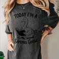 Today I'm A Serious Goose Animal Reading Book Lovers Women's Comfort Colors T-Shirt Pepper Today I'm A Serious Goose Animal Reading Book Lovers Women's Comfort Colors T-Shirt Pepper