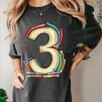 Toddler 3rd Birthday Books Themed 3 Year Old Boys Kids Girls Women's Comfort Colors T-Shirt Pepper Toddler 3rd Birthday Books Themed 3 Year Old Boys Kids Girls Women's Comfort Colors T-Shirt Pepper
