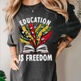 History Education Is Freedom Books Black History Premium Tri-Blend Women's Comfort Colors T-Shirt Pepper History Education Is Freedom Books Black History Premium Tri-Blend Women's Comfort Colors T-Shirt Pepper