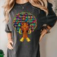 History Month Afro Women Book Lover Librarian Teacher Women's Comfort Colors T-Shirt Pepper History Month Afro Women Book Lover Librarian Teacher Women's Comfort Colors T-Shirt Pepper