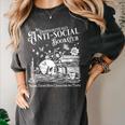 Unapologetically Antisocial Book Club Meets Weekly Retro Women's Comfort Colors T-Shirt Pepper Unapologetically Antisocial Book Club Meets Weekly Retro Women's Comfort Colors T-Shirt Pepper