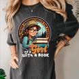 Never Underestimate The Power Of a Girl With a Book Reading Women's Comfort Colors T-Shirt Pepper