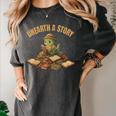 Unearth a Story Dinosaur Reading Books Summer 2026 Women's Comfort Colors T-Shirt Pepper Unearth a Story Dinosaur Reading Books Summer 2026 Women's Comfort Colors T-Shirt Pepper
