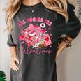 Valentine All Booked Book Coffee Coquette Bow Girl Women Women's Comfort Colors T-Shirt Pepper Valentine All Booked Book Coffee Coquette Bow Girl Women Women's Comfort Colors T-Shirt Pepper