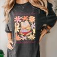 Valentine All Booked For Valentines Book Lovers Teacher Kids Women's Comfort Colors T-Shirt Pepper