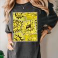 Varsity-Gold Yellow Comic Book University Varsity-Gold Women's Comfort Colors T-Shirt Pepper