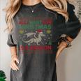 All I Want For Christmas Is A Dragon & Books Ugly Sweater Women's Comfort Colors T-Shirt Pepper All I Want For Christmas Is A Dragon & Books Ugly Sweater Women's Comfort Colors T-Shirt Pepper