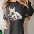 West Highland Terrier Books Dog Breed Westie Women's Comfort Colors T-Shirt Pepper West Highland Terrier Books Dog Breed Westie Women's Comfort Colors T-Shirt Pepper