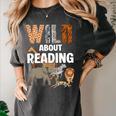 Wild About Reading Book Reader Book Nerd Book Reading Lover Premium Tri-Blend Women's Comfort Colors T-Shirt Pepper