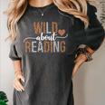 Wild About Reading Books Reader Lover Librarian Bookworm Women's Comfort Colors T-Shirt Pepper Wild About Reading Books Reader Lover Librarian Bookworm Women's Comfort Colors T-Shirt Pepper