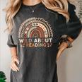 Wild About Reading Books Reader Lover Library Day Librarian Women's Comfort Colors T-Shirt Pepper Wild About Reading Books Reader Lover Library Day Librarian Women's Comfort Colors T-Shirt Pepper