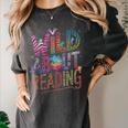 Wild About Reading Books Readers Lovers Bookworm Library Day Women's Comfort Colors T-Shirt Pepper Wild About Reading Books Readers Lovers Bookworm Library Day Women's Comfort Colors T-Shirt Pepper