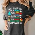 I Will Read Books On A Boat & Everywhere Women's Comfort Colors T-Shirt Pepper I Will Read Books On A Boat & Everywhere Women's Comfort Colors T-Shirt Pepper