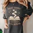 Witchy Book Club Pagan Reader Occult Fiction Coven Ritual Women's Comfort Colors T-Shirt Pepper Witchy Book Club Pagan Reader Occult Fiction Coven Ritual Women's Comfort Colors T-Shirt Pepper