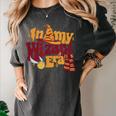 In My Wizard Era Groovy Bookish Fantasy Reader Book Lover Women's Comfort Colors T-Shirt Pepper