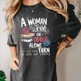 A Woman Cannot Survive On Books Alone She Also Needs Yarn Premium Women's Comfort Colors T-Shirt Pepper A Woman Cannot Survive On Books Alone She Also Needs Yarn Premium Women's Comfort Colors T-Shirt Pepper