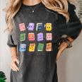 Women Cool Kids Read Books Teacher Back To School Librarian Women's Comfort Colors T-Shirt Pepper
