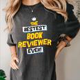Women's Best Book Reviewer Critic Job Occupation Women's Comfort Colors T-Shirt Pepper Women's Best Book Reviewer Critic Job Occupation Women's Comfort Colors T-Shirt Pepper