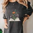 Women's Chapter 21 Book Lovers & Readers 21st Birthday Wildflowers Women's Comfort Colors T-Shirt Pepper Women's Chapter 21 Book Lovers & Readers 21st Birthday Wildflowers Women's Comfort Colors T-Shirt Pepper