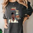 Women's Education Is Freedom Teacher Books Black History Month Women's Comfort Colors T-Shirt Pepper