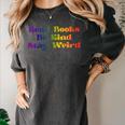Women's Read Books Be Kind Stay Weird Book Lover Rainbow Women's Comfort Colors T-Shirt Pepper Women's Read Books Be Kind Stay Weird Book Lover Rainbow Women's Comfort Colors T-Shirt Pepper